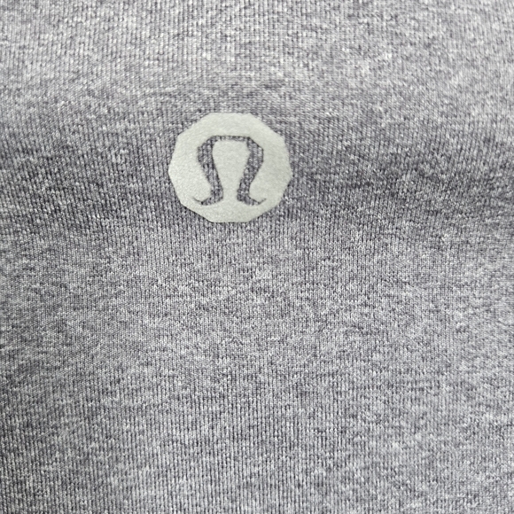 Lululemon Grey Luon Vent Tech Full Zip Jacket Size S - Picture 5 of 9